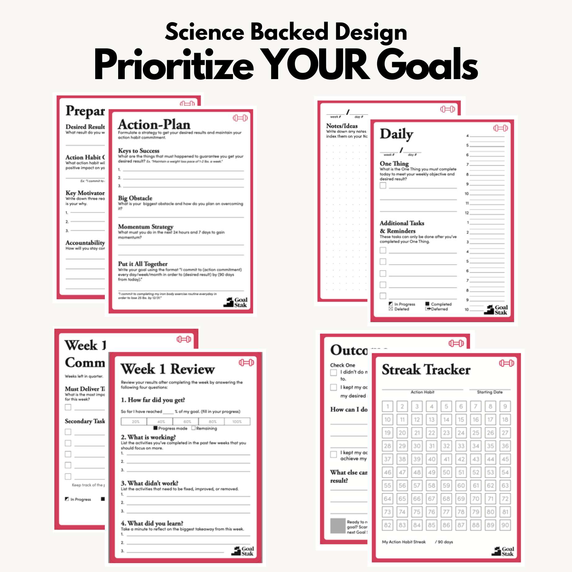 Goal Stak Planner (Relationship Edition)